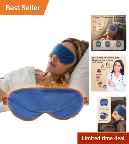 Rechargeable heated eye mask - rechargeable,