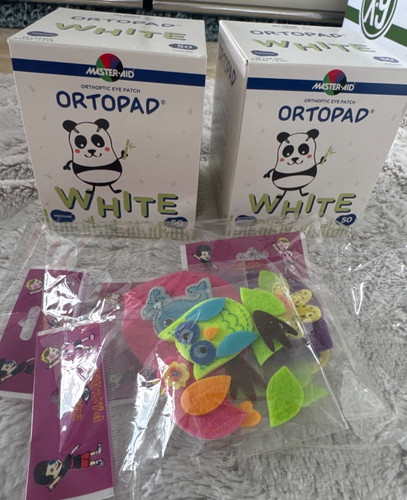Lot ortopad white eye - of, 2-ortopad®